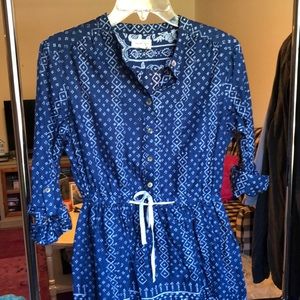 Blue Anthropologie Sundress